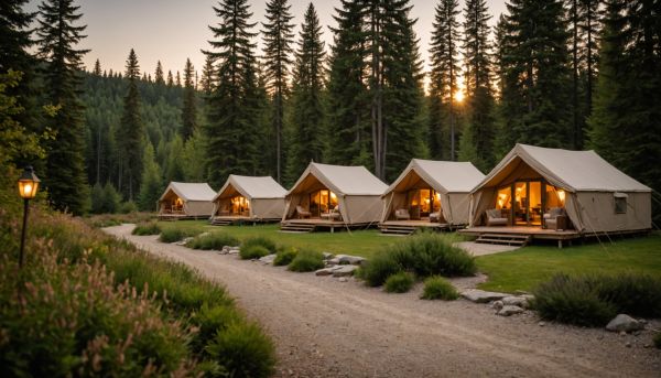 Les tentes lodges tout confort séduisent les vacanciers