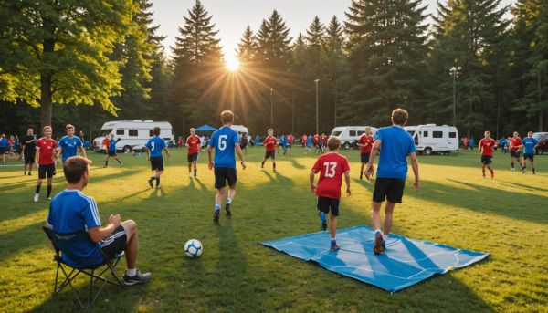 Quel tournoi sportif organiser au camping ?