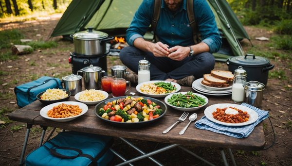 astuces pratiques pour planifier ses repas en camping sans stress