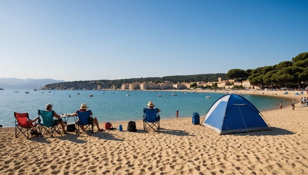 Vacances en camping à sainte-maxime