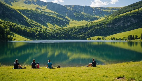 Les meilleures activités autour du lac chambon en auvergne
