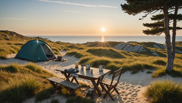 Top des spots nature pour camper à fouesnant